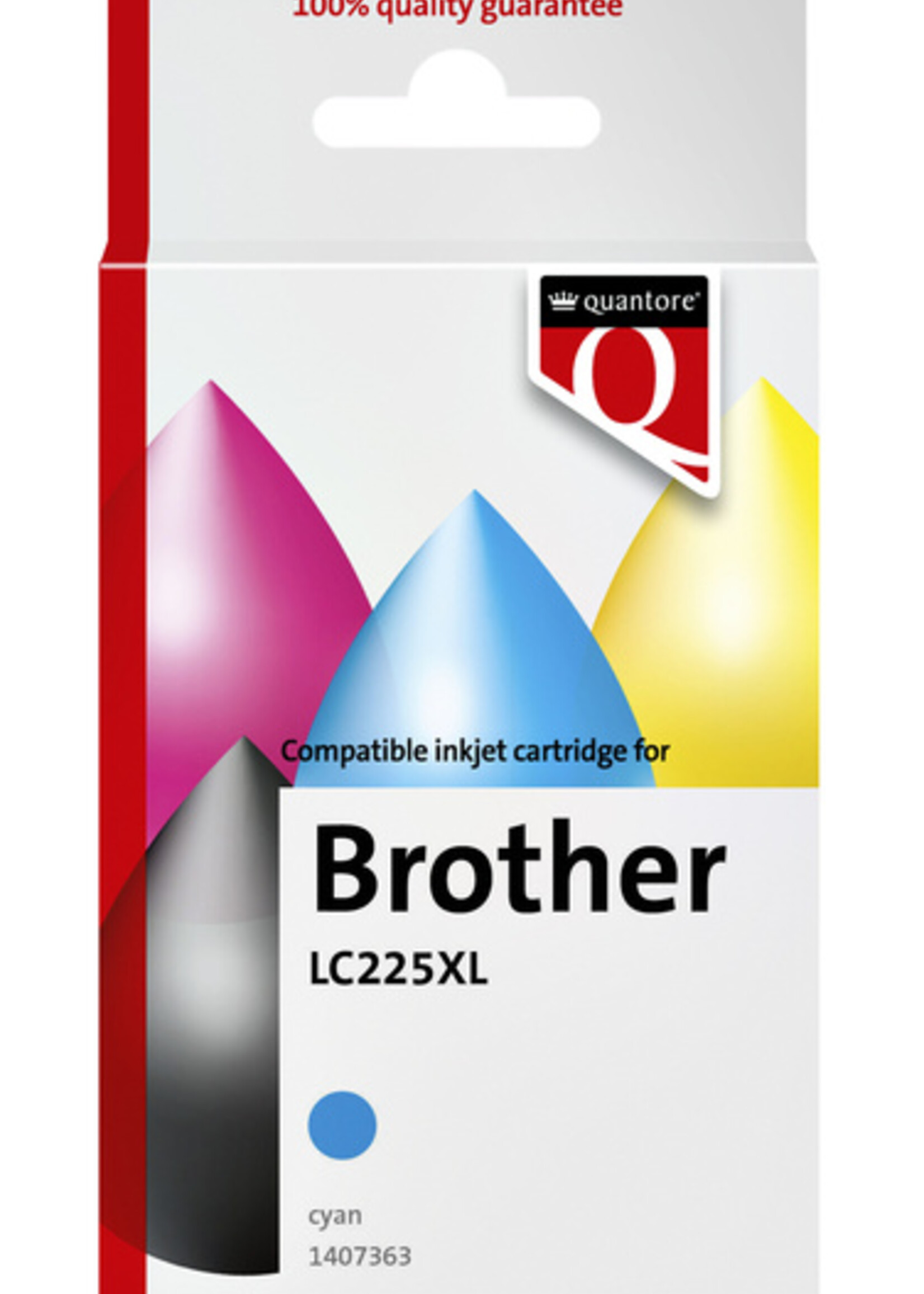 Quantore Quantore INKTCARTRIDGE BRO LC225XL BL