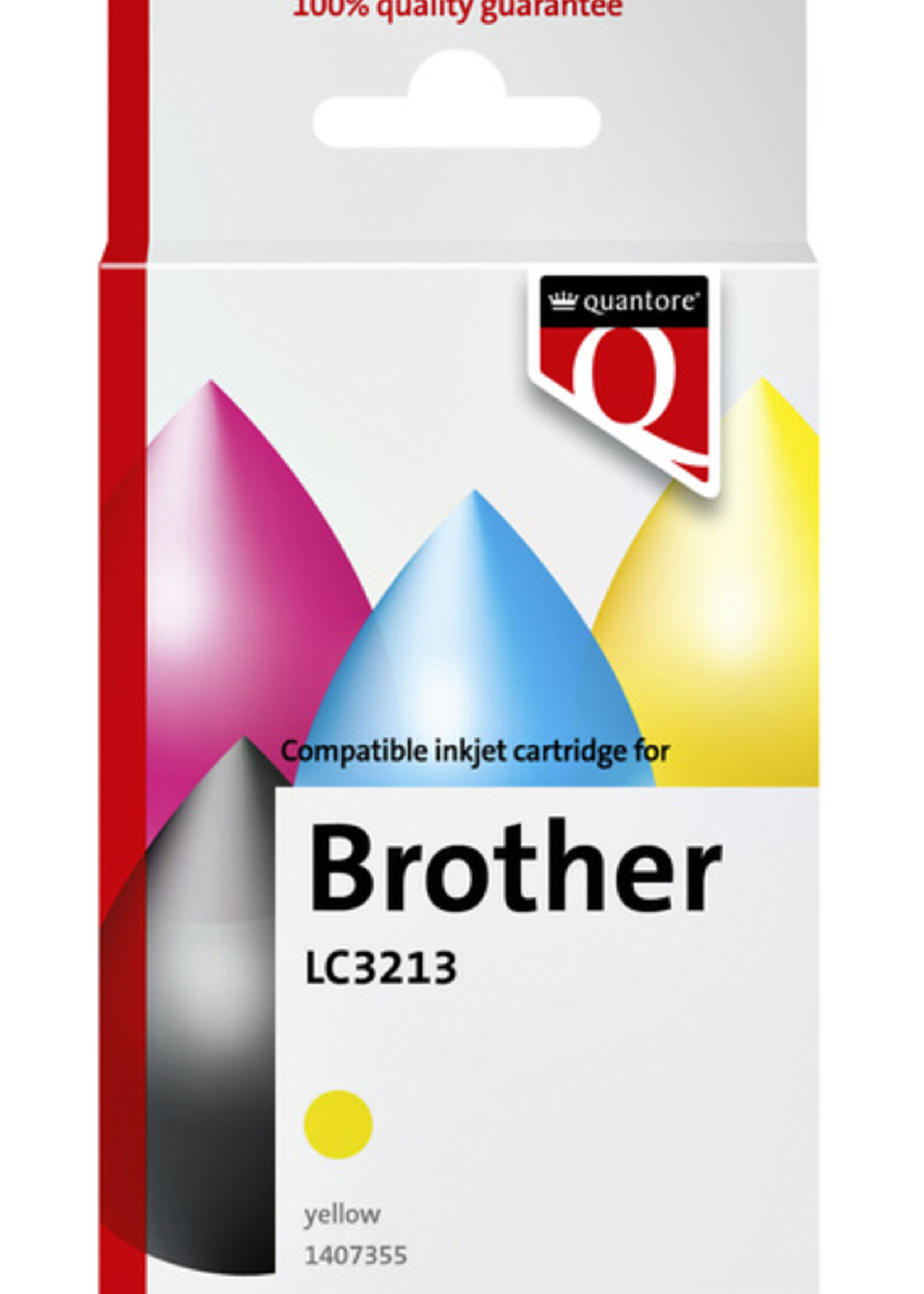 Quantore Quantore INKTCARTRIDGE BRO LC3213 GL
