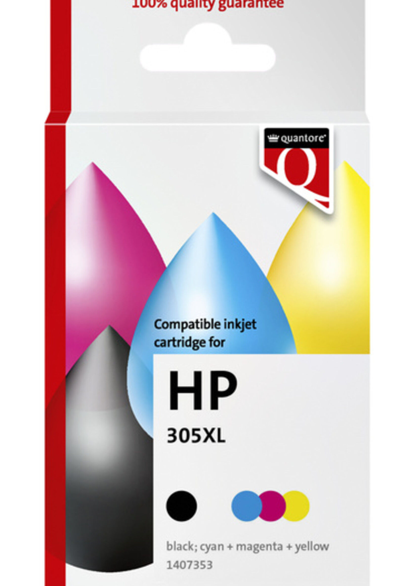 Quantore Quantore INKTCARTRIDGE HP 305XL ZW+KL