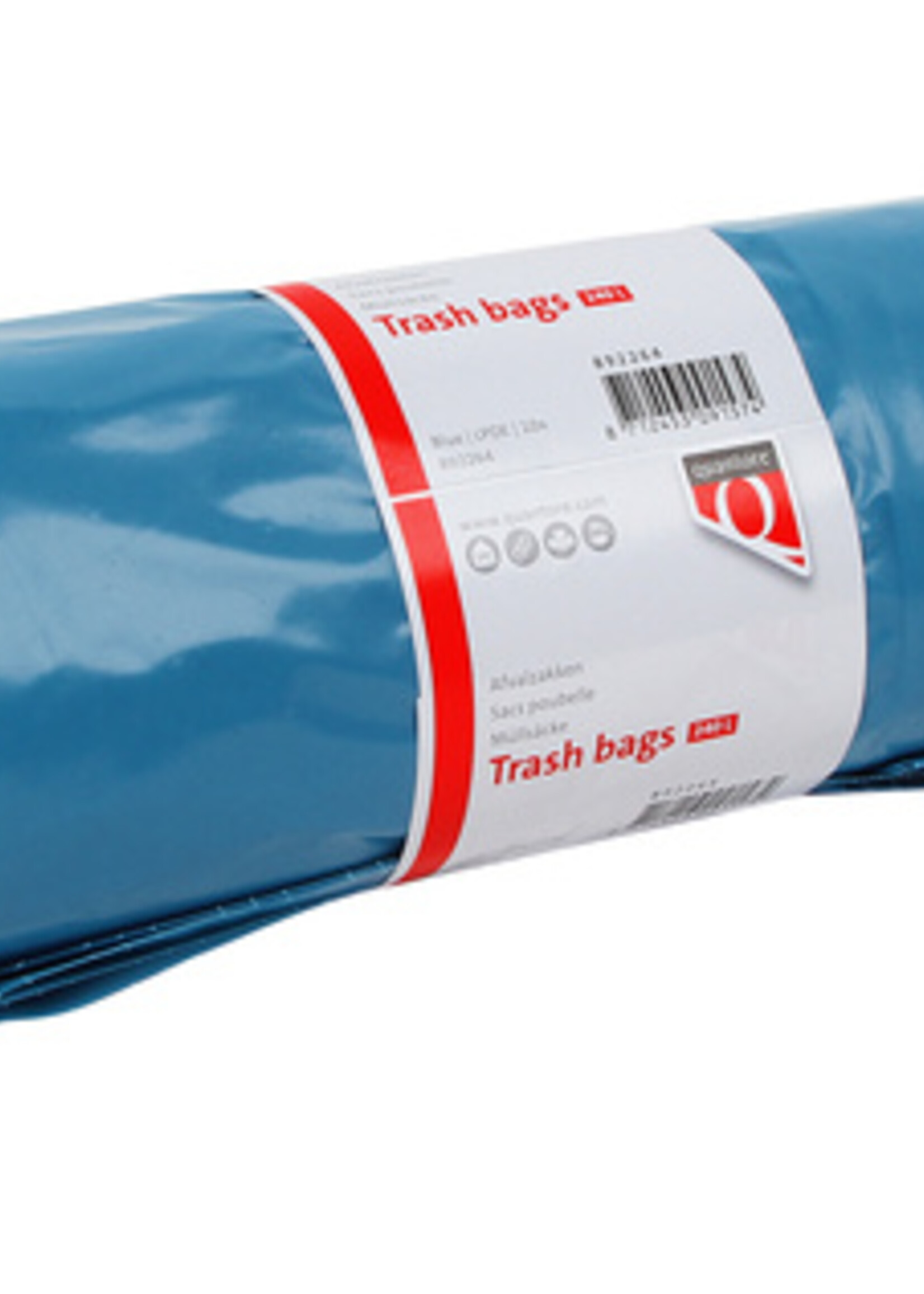 Quantore Quantore AFVALZAK T70 240L BLAUW 10STKS