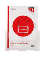 Quantore FOLDERHOUDER TRANSPARANT A4