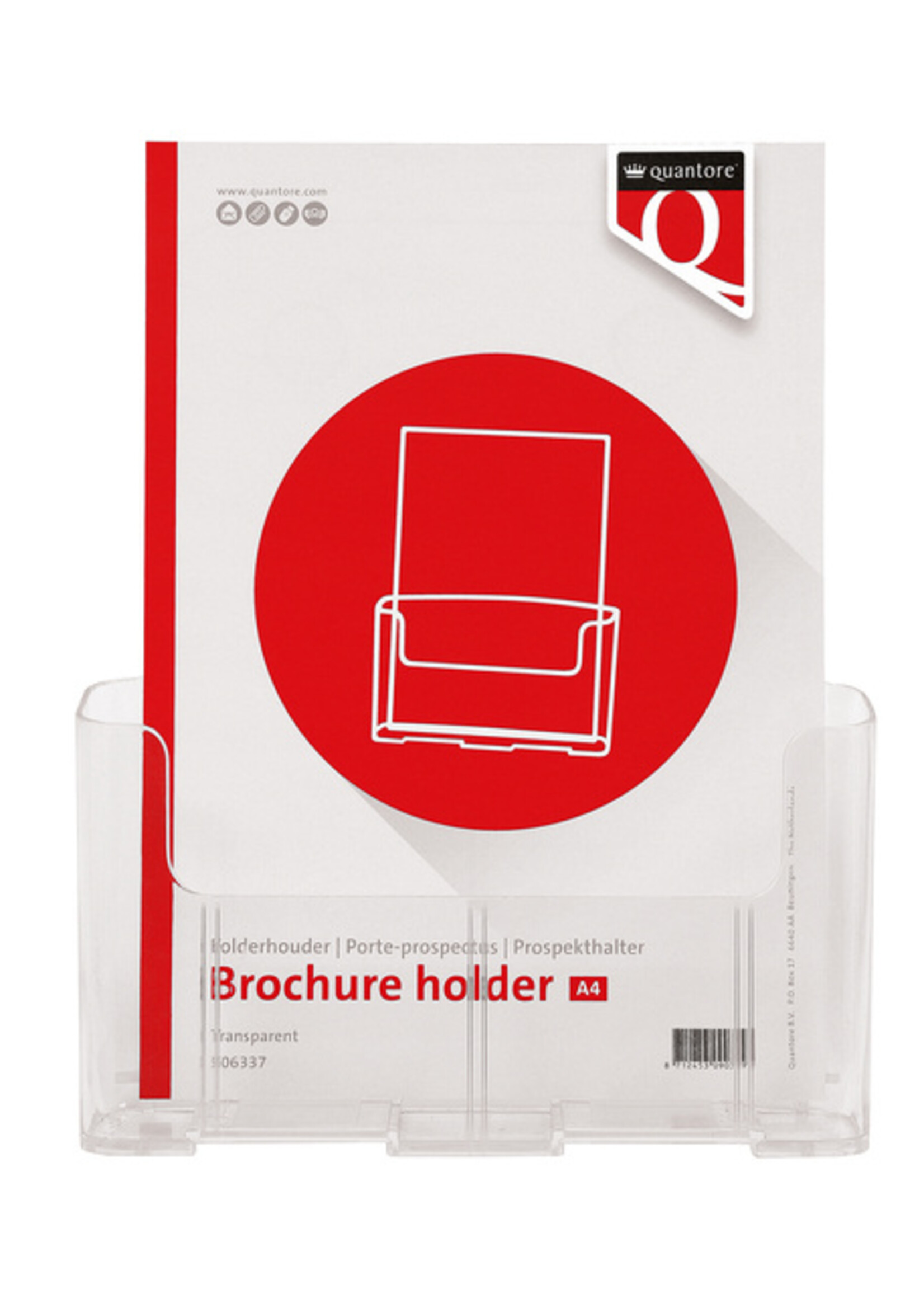 Quantore Quantore FOLDERHOUDER TRANSPARANT A4