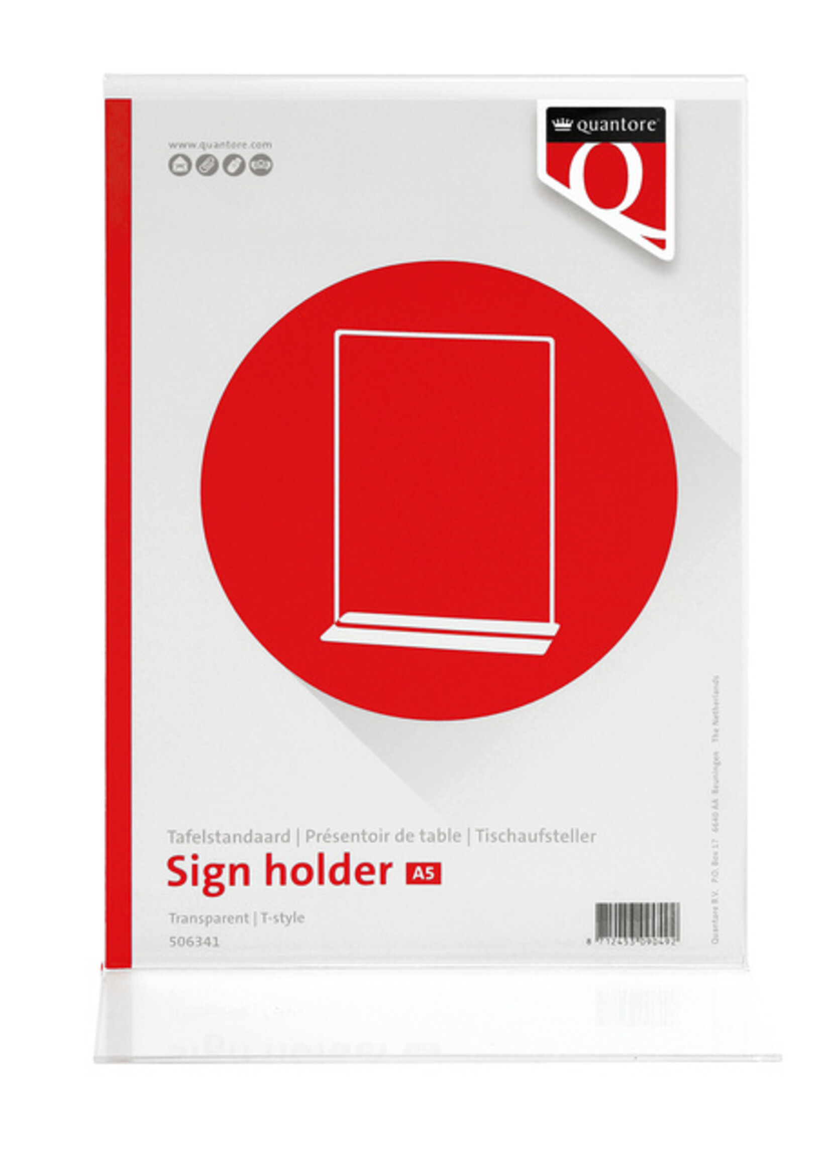 Quantore Quantore KAARTHOUDER A5 T STD