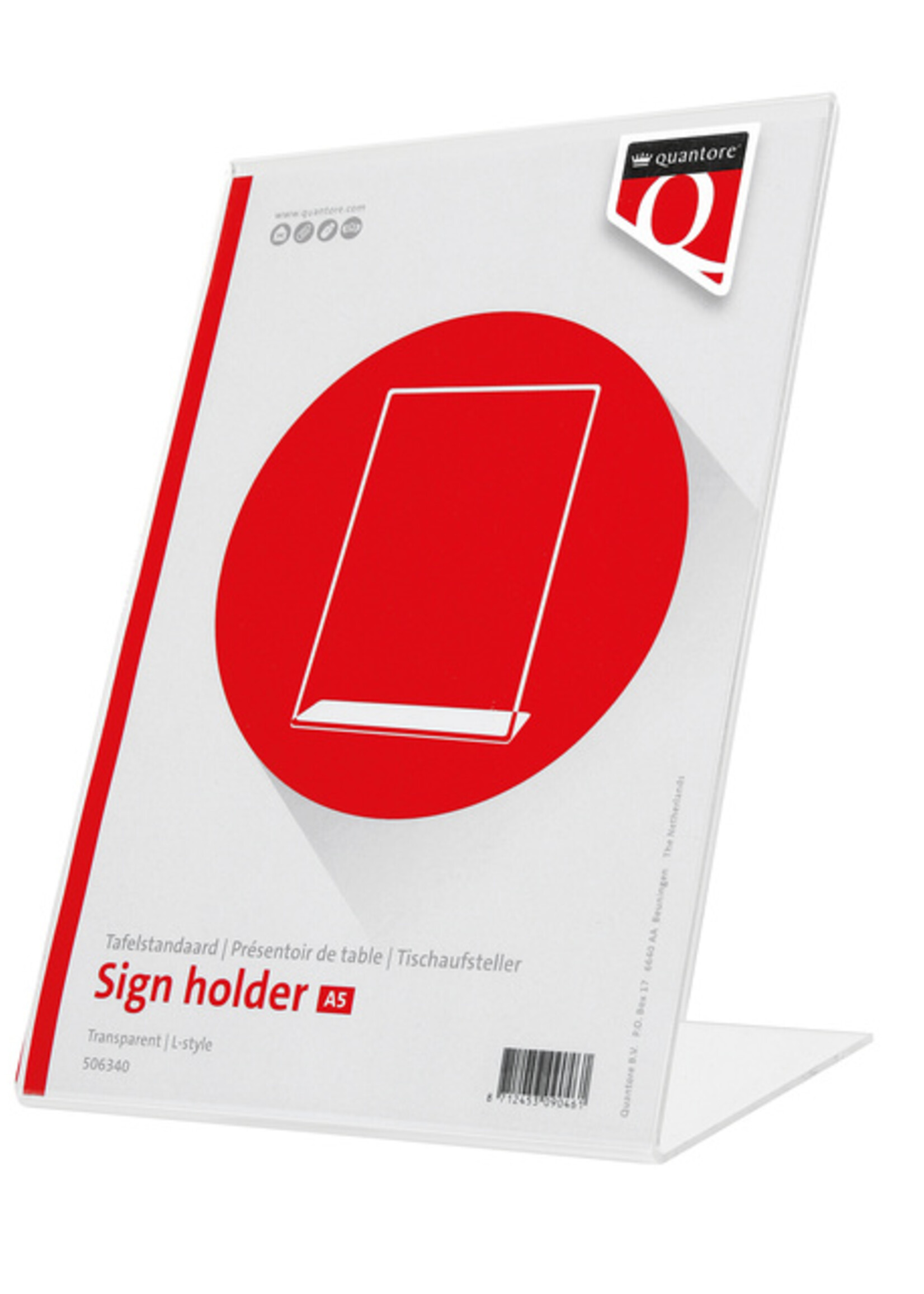 Quantore Quantore KAARTHOUDER A5 L STD