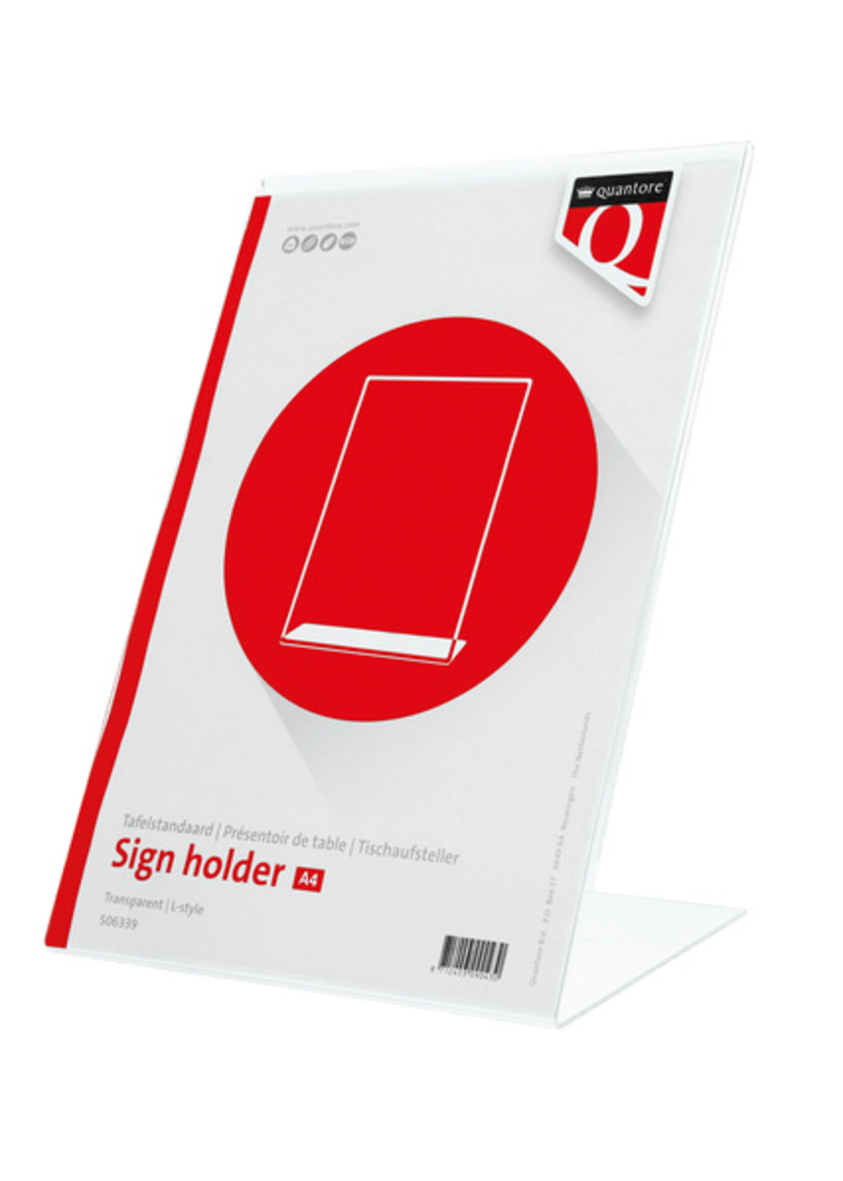 Quantore Quantore KAARTHOUDER A4 L STD