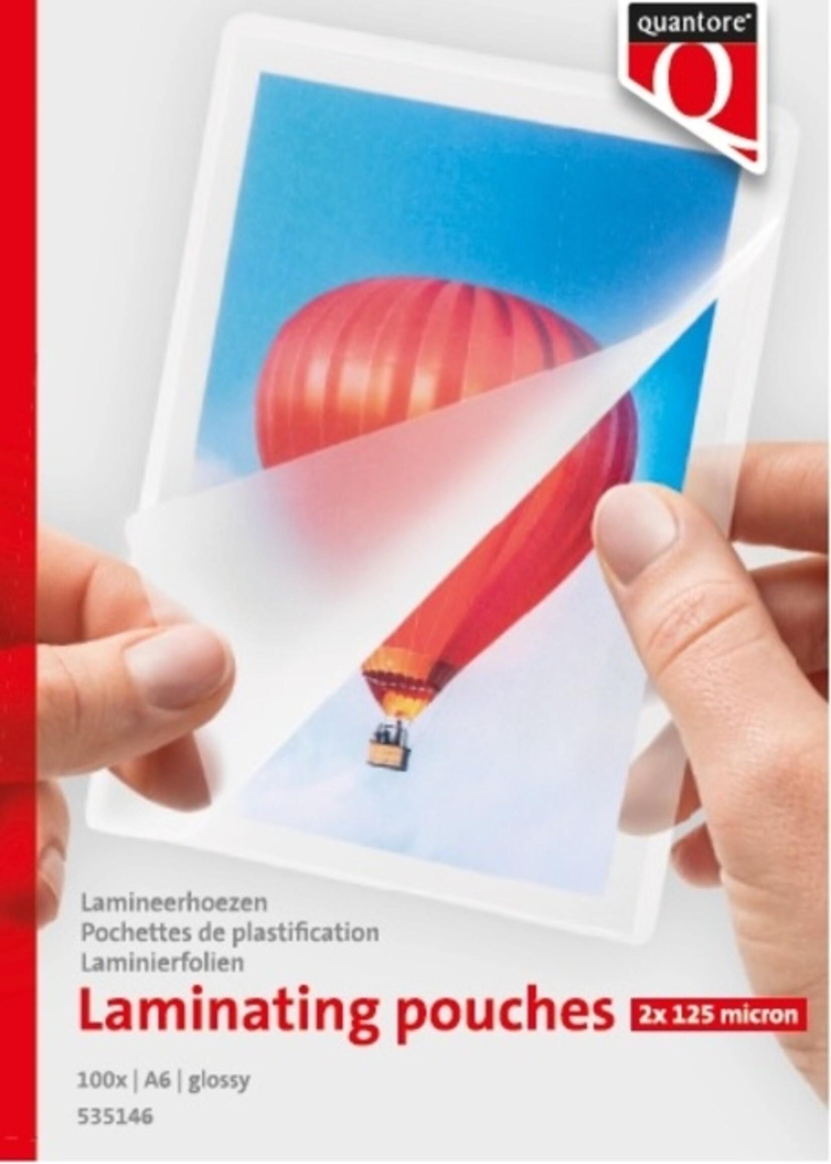Quantore Quantore LAMINEERHOES A6 2x125MIC 100STKS