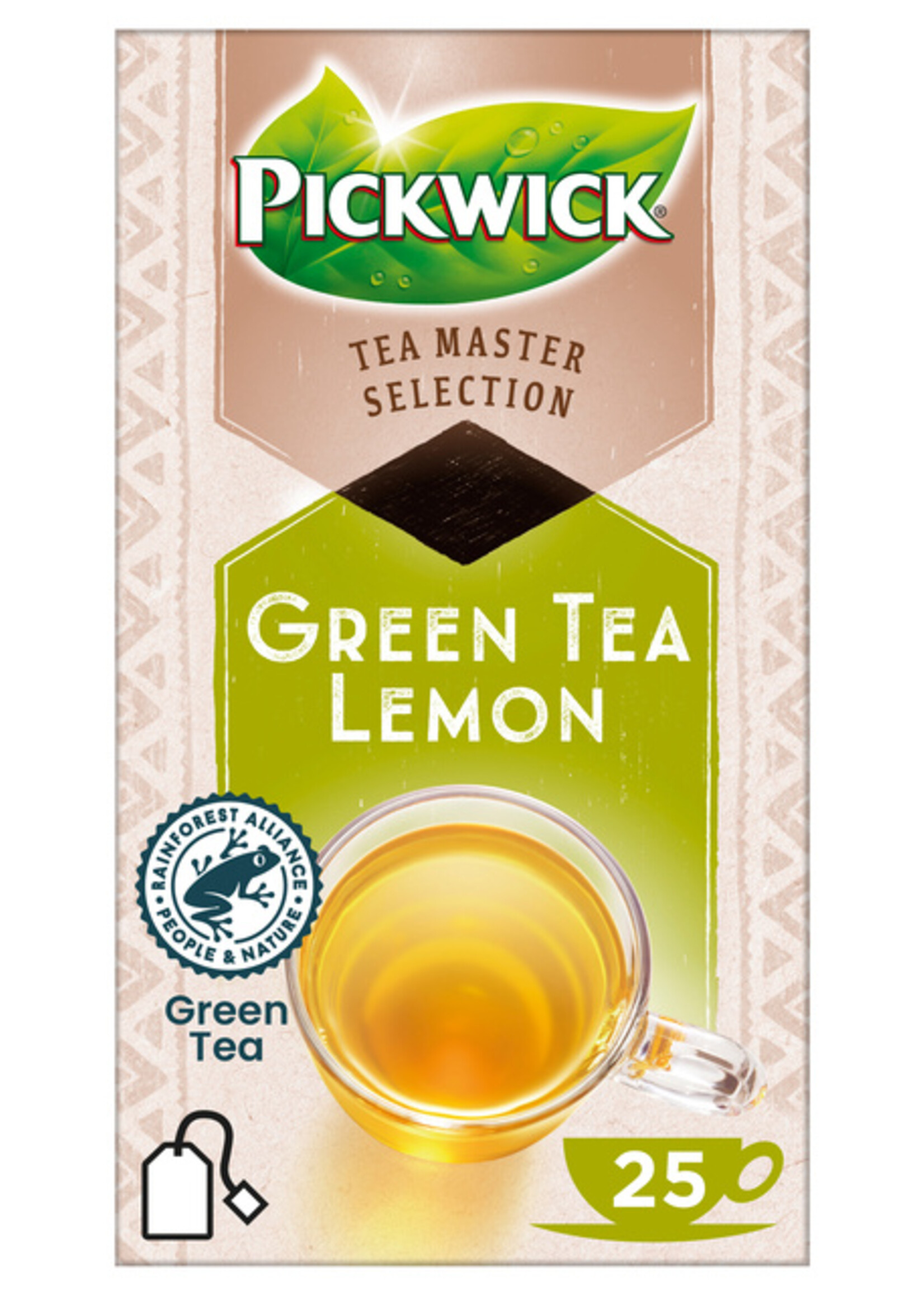 Pickwick Pickwick THEE TMS GREEN TEA LEMON 25STKS