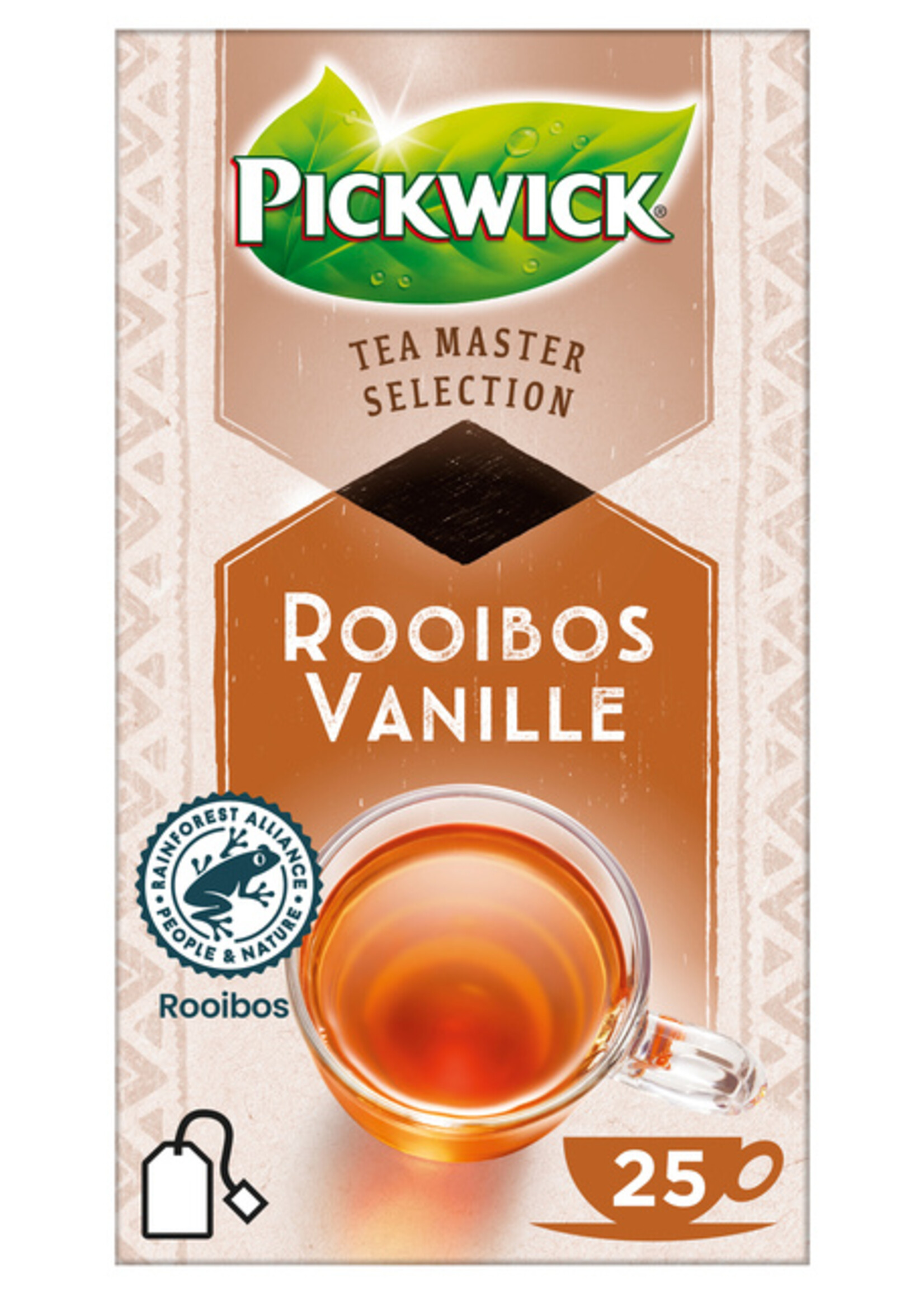 Pickwick Pickwick THEE TMS ROOIBOS VANILLA 25STKS