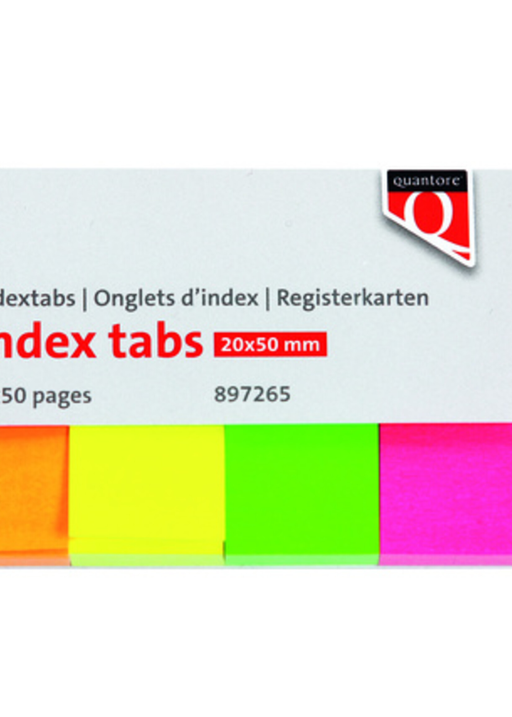 Quantore Quantore INDEXTABS NEON 200STKS