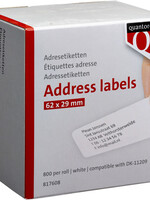 Quantore L-ETIKET DK-11209 29X62 WT
