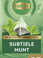 Lipton THEE EXCL SUBTIELE MUNT 25STKS
