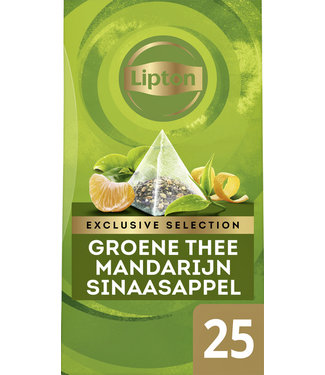 Lipton THEE EXCL GR MANDARIJN/SINASAPP 25STKS