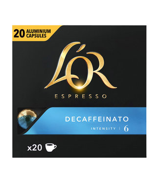 Douwe Egberts KOFFIE L'OR ESP DECAFFEINATO 20STKS