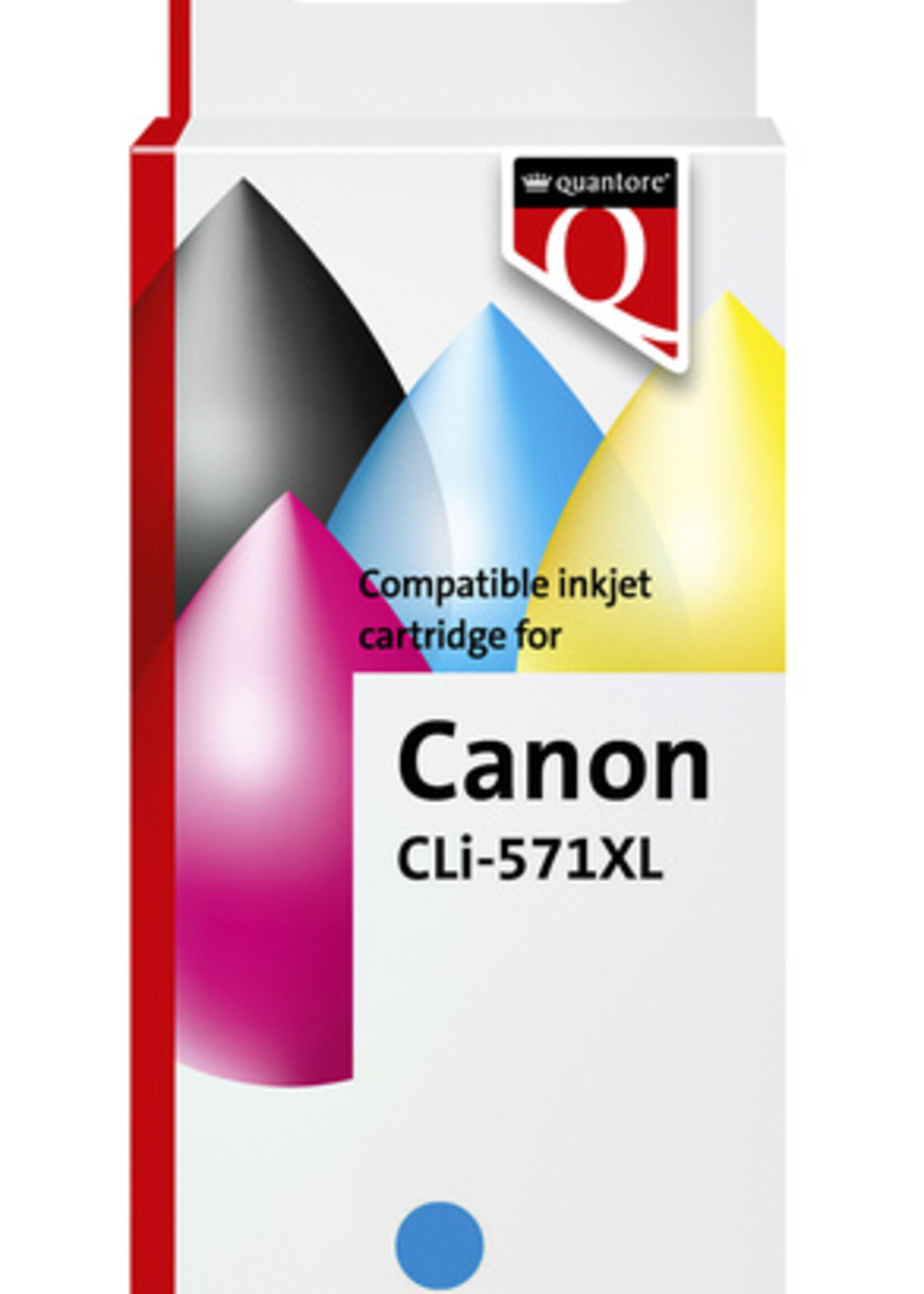 Quantore Quantore INKTCARTRIDGE  CAN CLI-571XL BL