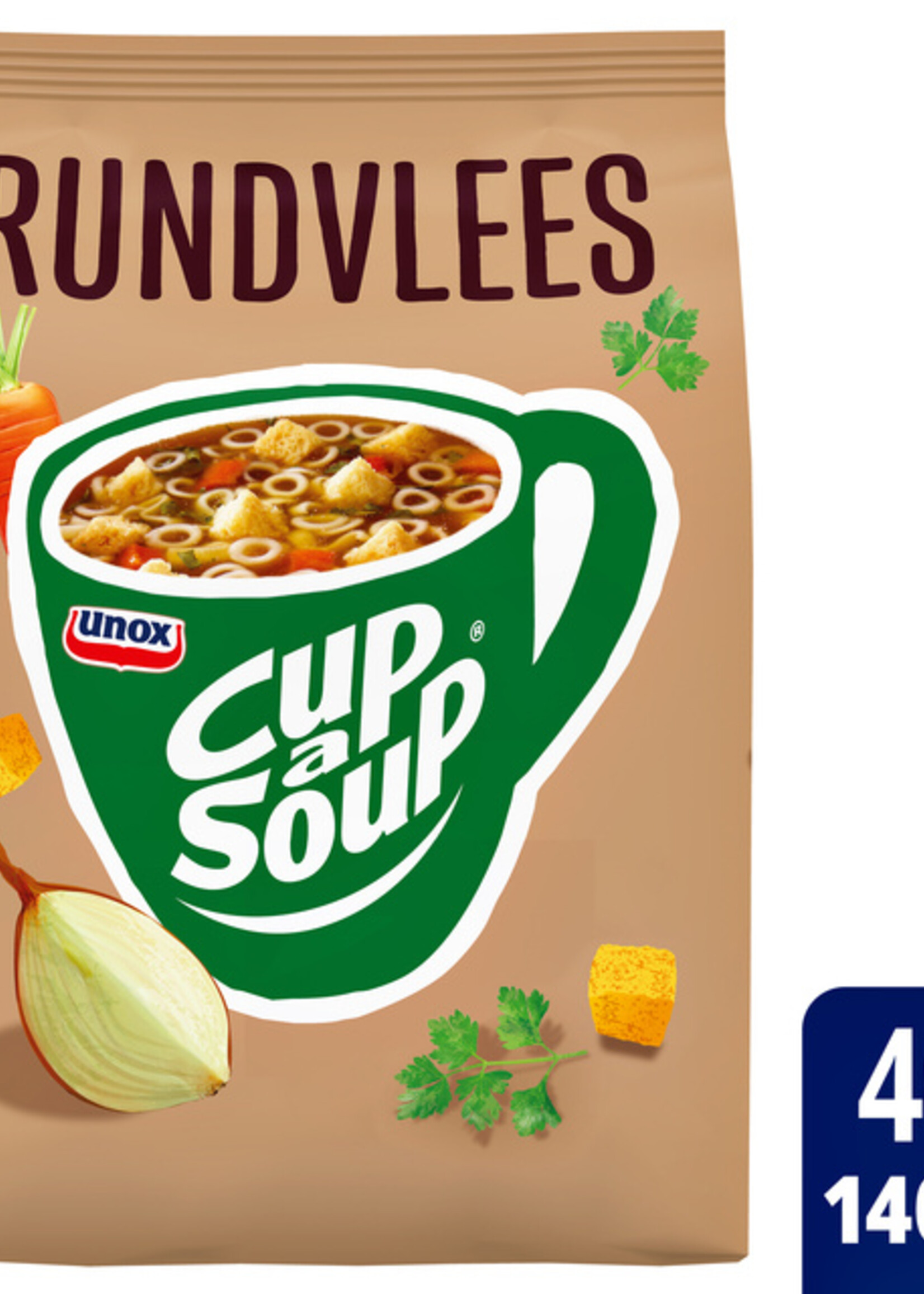 Unox Unox CUP-A-SOUP AUTOM RUNDVLEES 40STKS