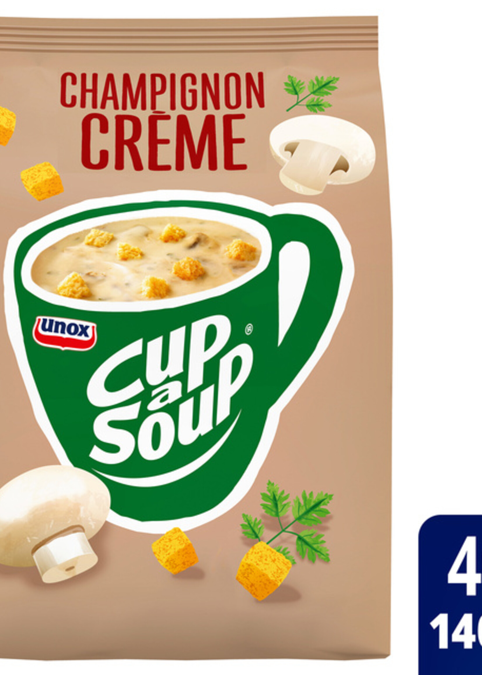 Unox Unox CUP-A-SOUP AUTOM CHAMPIGNON 40x