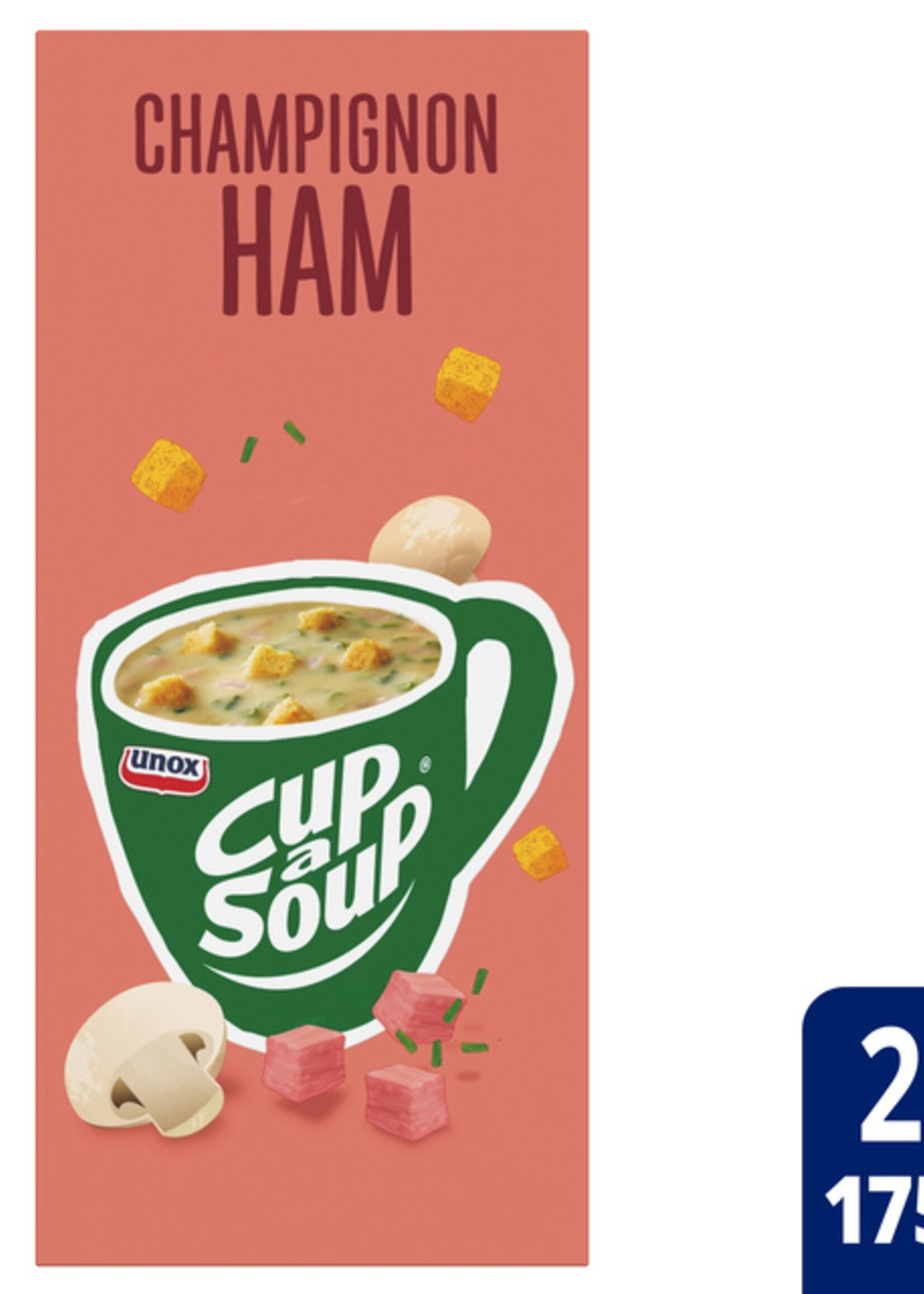 Unox Unox CUP-A-SOUP CHAMPIGNON EN HAM 21STKS