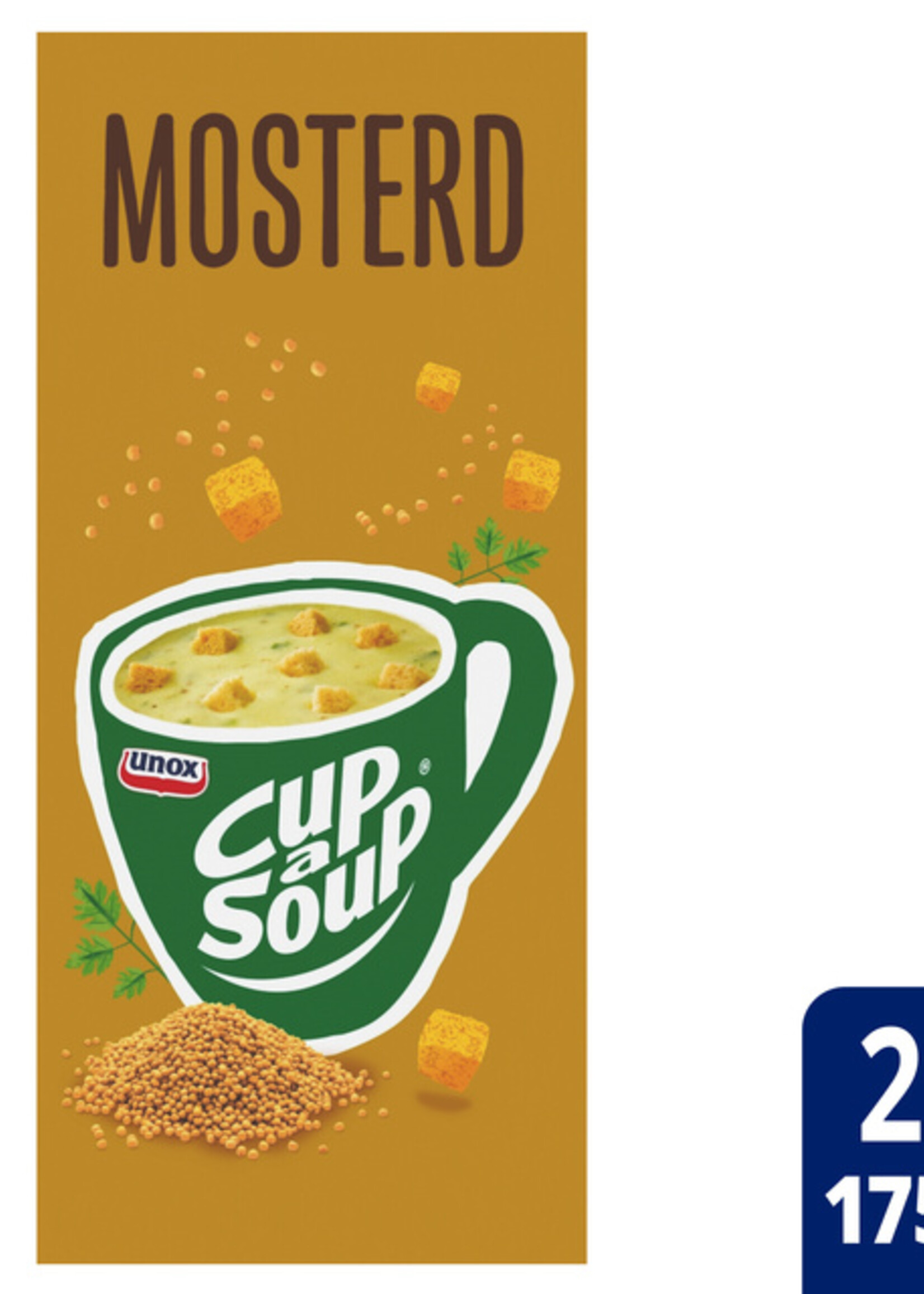 Unox Unox CUP-A-SOUP MOSTERD 21STKS
