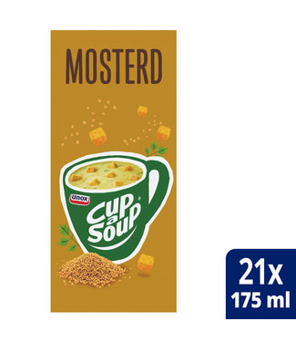 Unox CUP-A-SOUP MOSTERD 21STKS