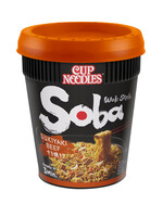 Nissin NOODLES SOBA SUKIYAKI BEEF CUP
