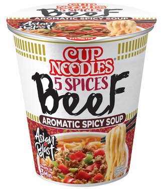 Nissin NOODLES 5 SPICES BEEF CUP