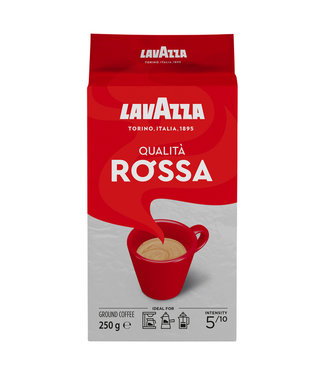 Lavazza KOFFIE GEMALEN QUALITA ROSSA 250GR