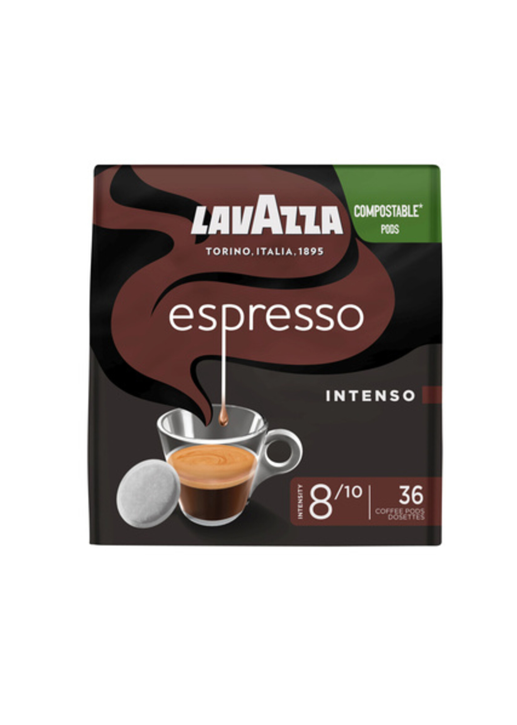 Lavazza Lavazza KOFFIE INTENSO PADS 36STKS