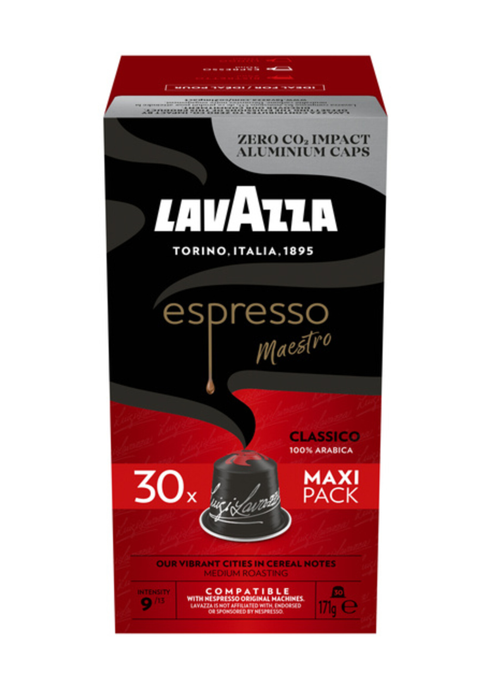 Lavazza Lavazza KOFFIECUPS ESPRESSO CLASSICO 30STKS
