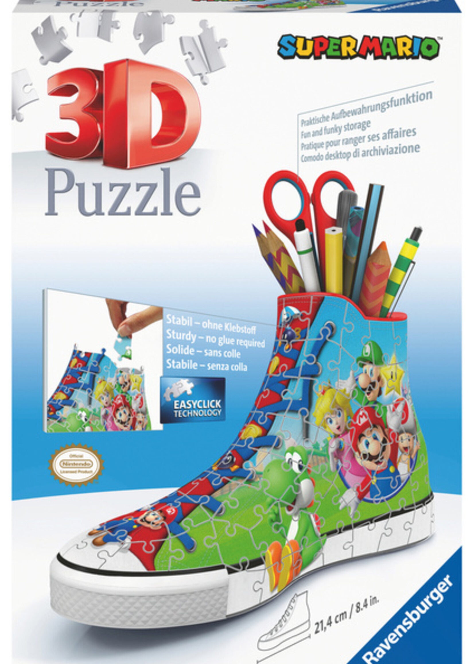 Ravensburger Ravensburger PUZZEL SNEAKER MARIO 54STKS 3D