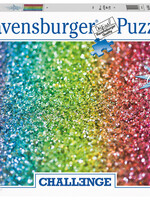 Ravensburger PUZZEL GLITTER CHALLENGE 1000STKS