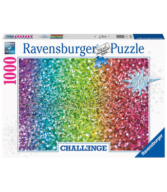 Ravensburger PUZZEL GLITTER CHALLENGE 1000STKS