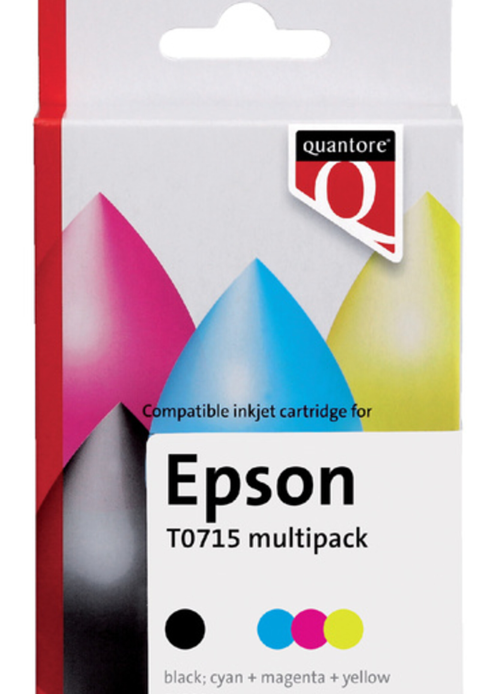 Quantore Quantore INKTCARTRIDGE EPS T071540 ZW+KL 4STKS