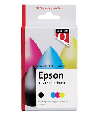 Quantore INKTCARTRIDGE EPS T071540 ZW+KL 4STKS