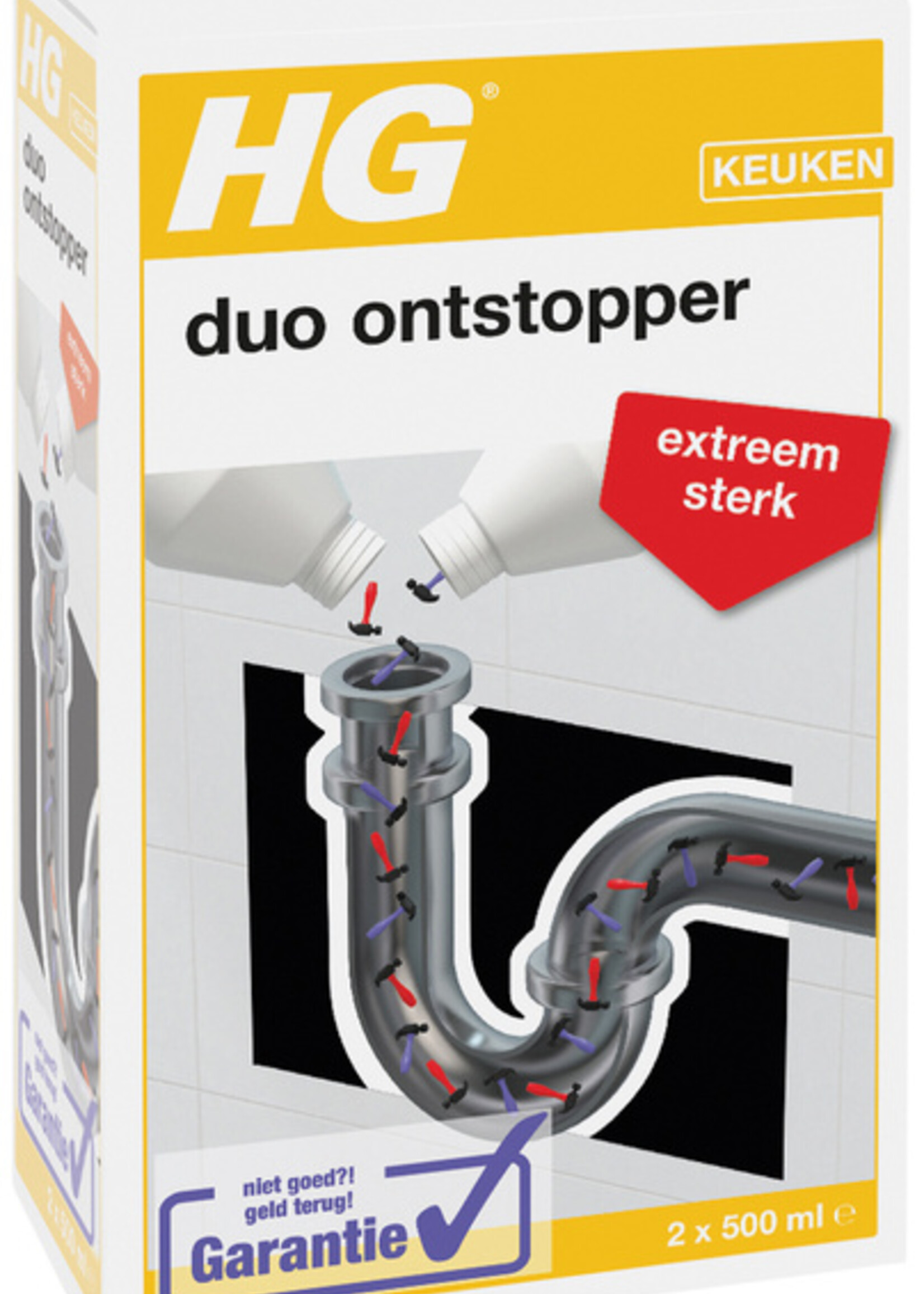 HG HG DUO ONTSTOPPER 2x500ML
