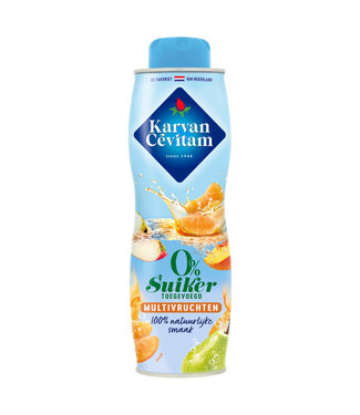 Karvan Cevitam SIROOPMULTIVRUCHTEN ZERO SUIKER 600ML