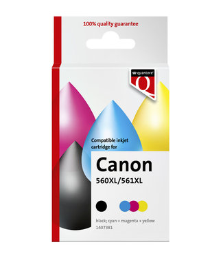 Quantore INKCARTR VOOR CAN PG560-CL561 XL 2PAK