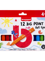 Bruynzeel VILTSTIFT KIDS BIG POINT 12KL
