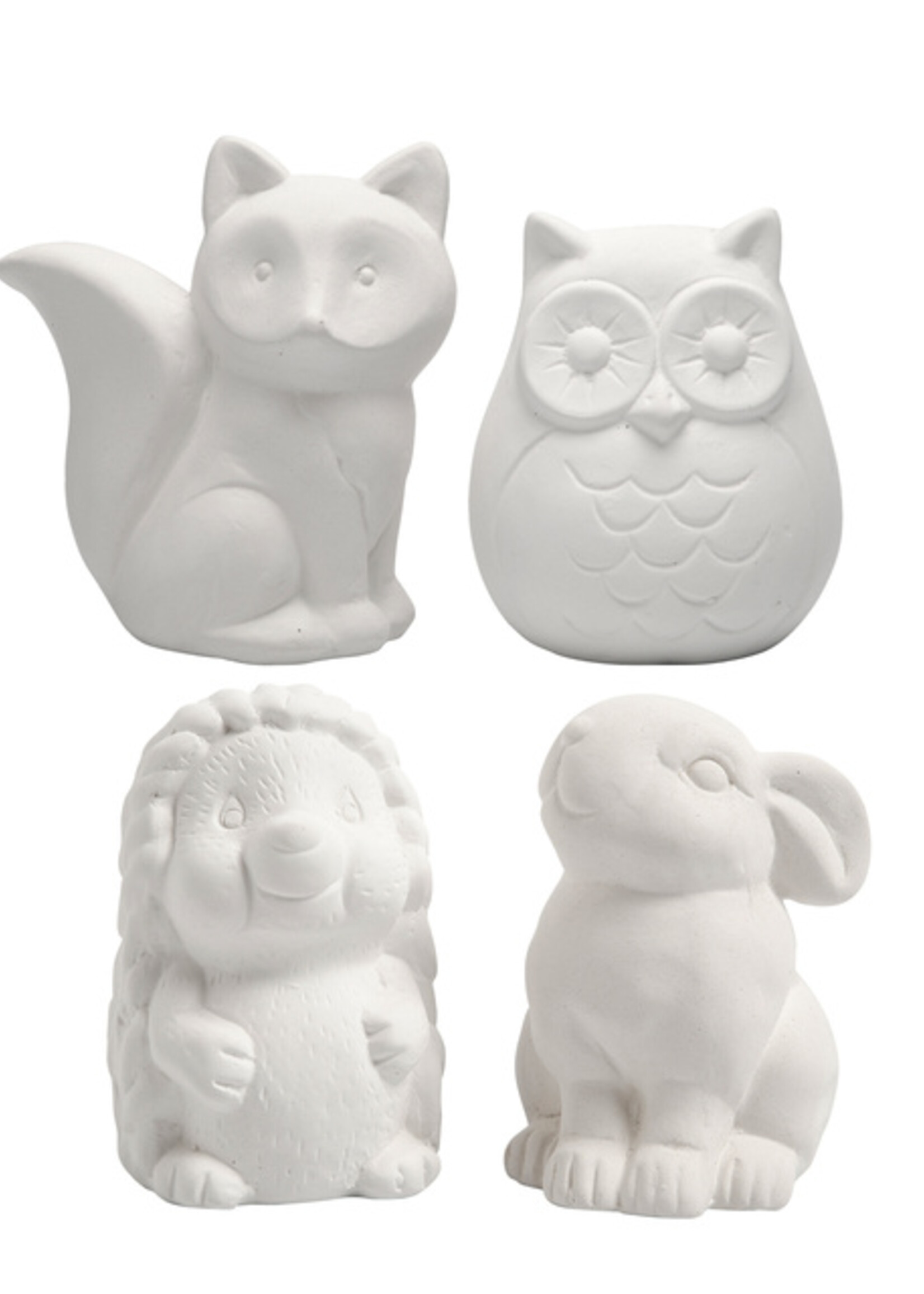 Creotime Creotime DIERENSPAARPOT TERRA WT ASS 4STKS