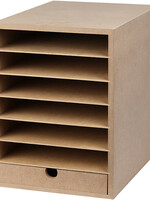 Creotime PAPIER OPSLAG UNIT NATUREL