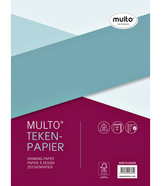 Multo INTERIEUR 23R TEKENPAPIER A4 50V