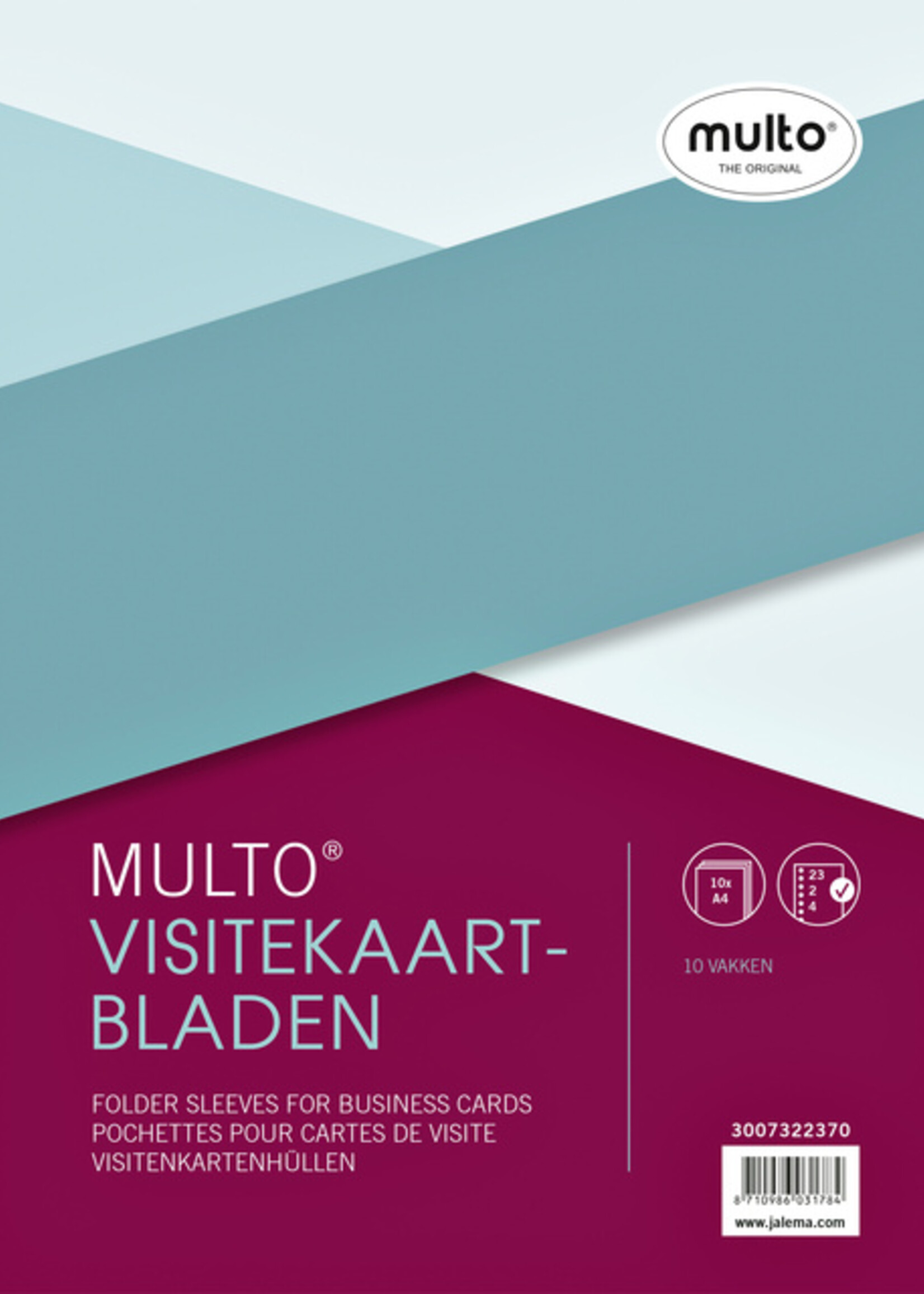 Multo Multo INTERIEUR 23R 10X VISITEKRT PP 10STKS