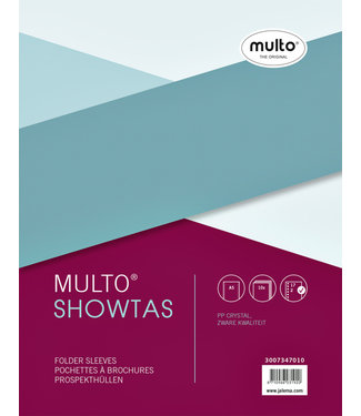 Multo SHOWTAS A5 17R PP 0.14MM GLAD 10STKS