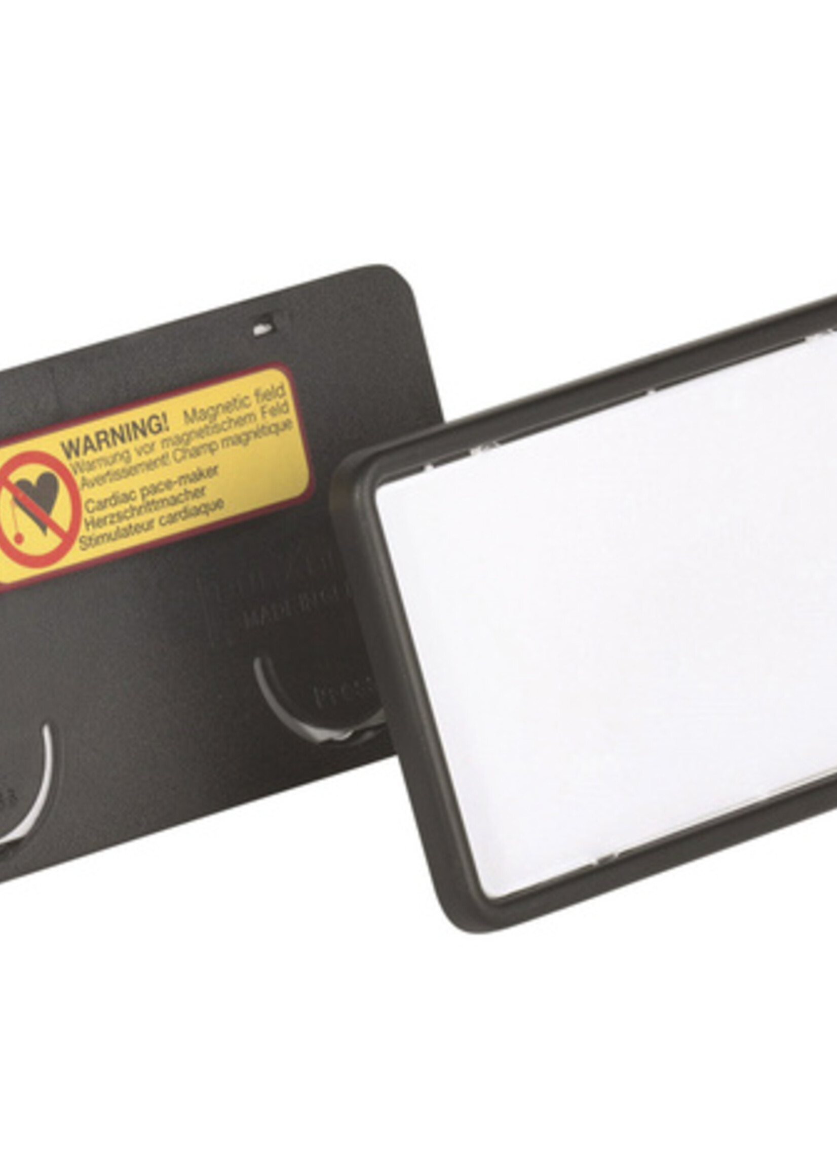 Durable Durable BADGE CLIP CARD 40X75MM MAGN 25STKS