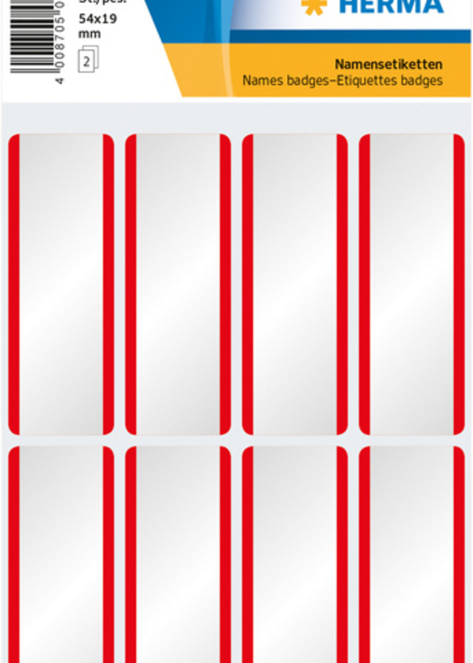 Herma Herma ETIKET 1902 54X19MM WT RD 16STKS
