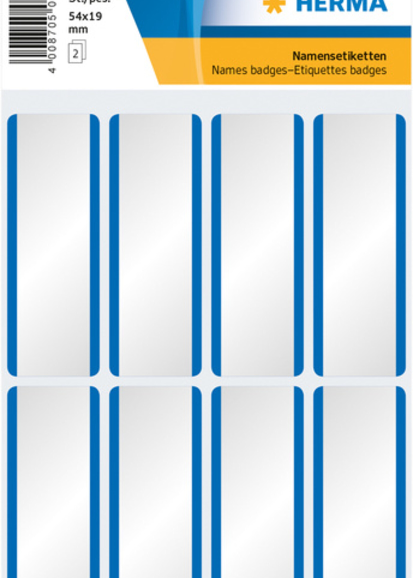 Herma Herma ETIKET 1903 54X19MM WT BL 16STKS