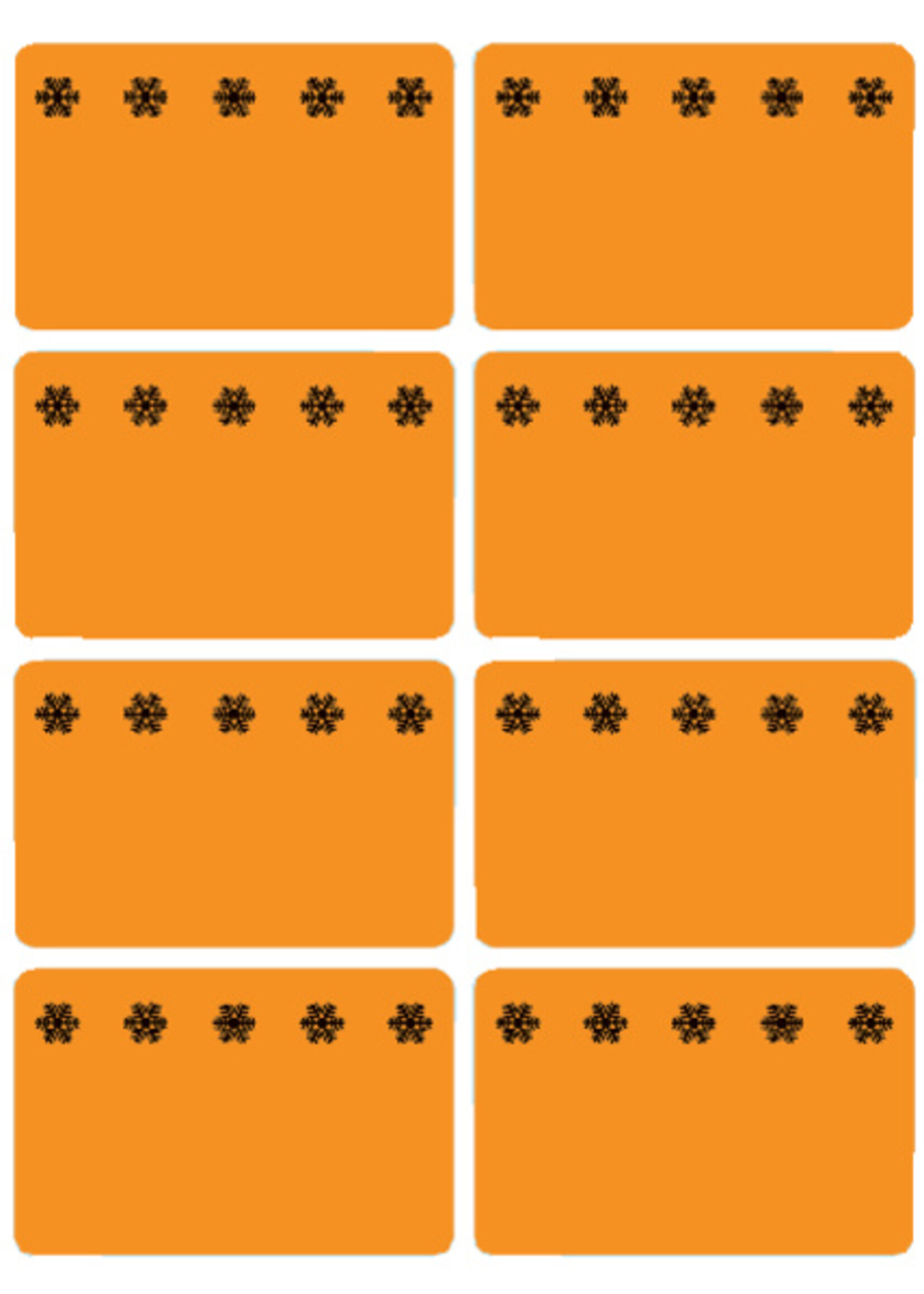 Herma Herma ETIKET 3774 26X40MM DIEPFR FL OR 48STKS