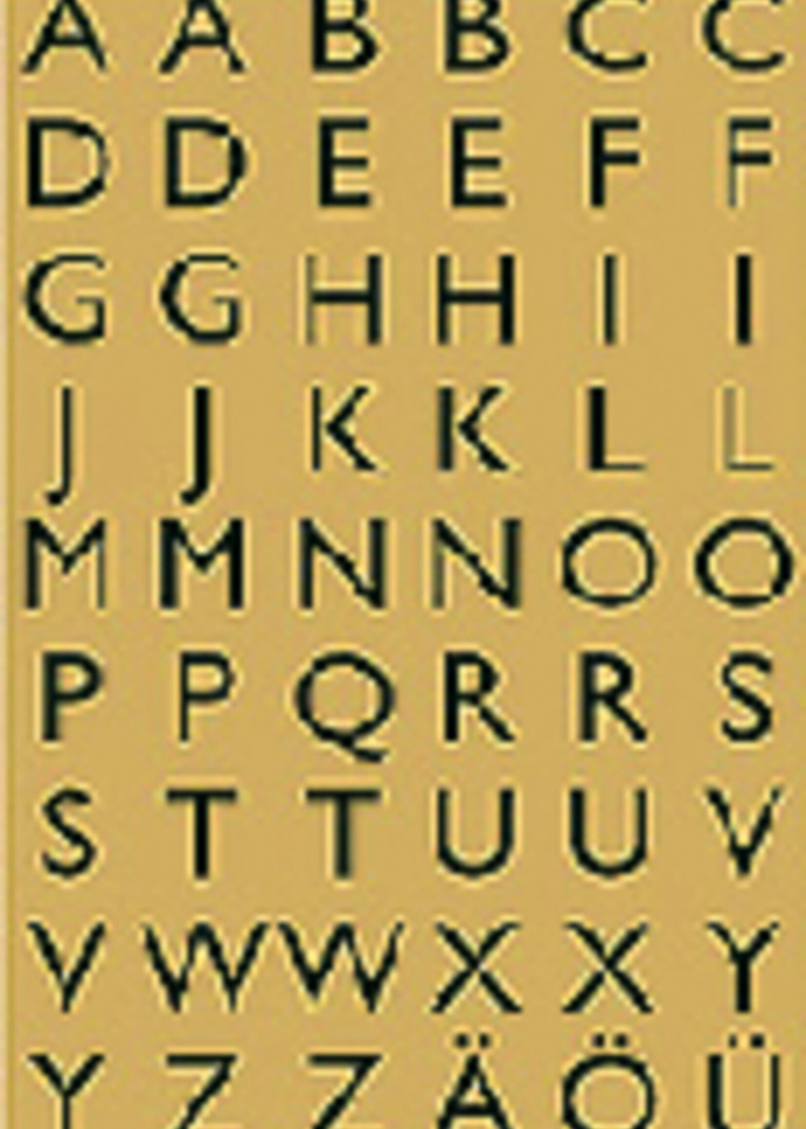 Herma Herma ETIKET 4145 LETTER AZ ZW-GD 4VEL