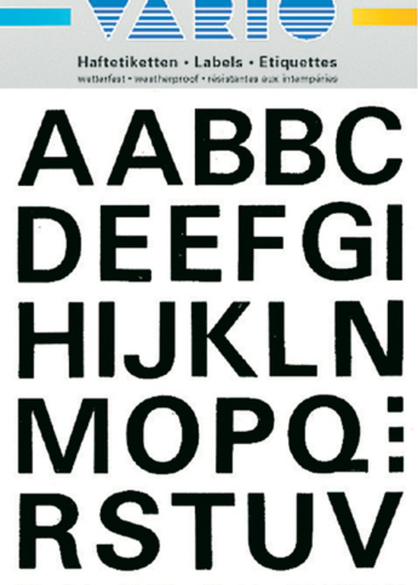 Herma Herma ETIKET 4163 LETTER AZ ZW 1VEL