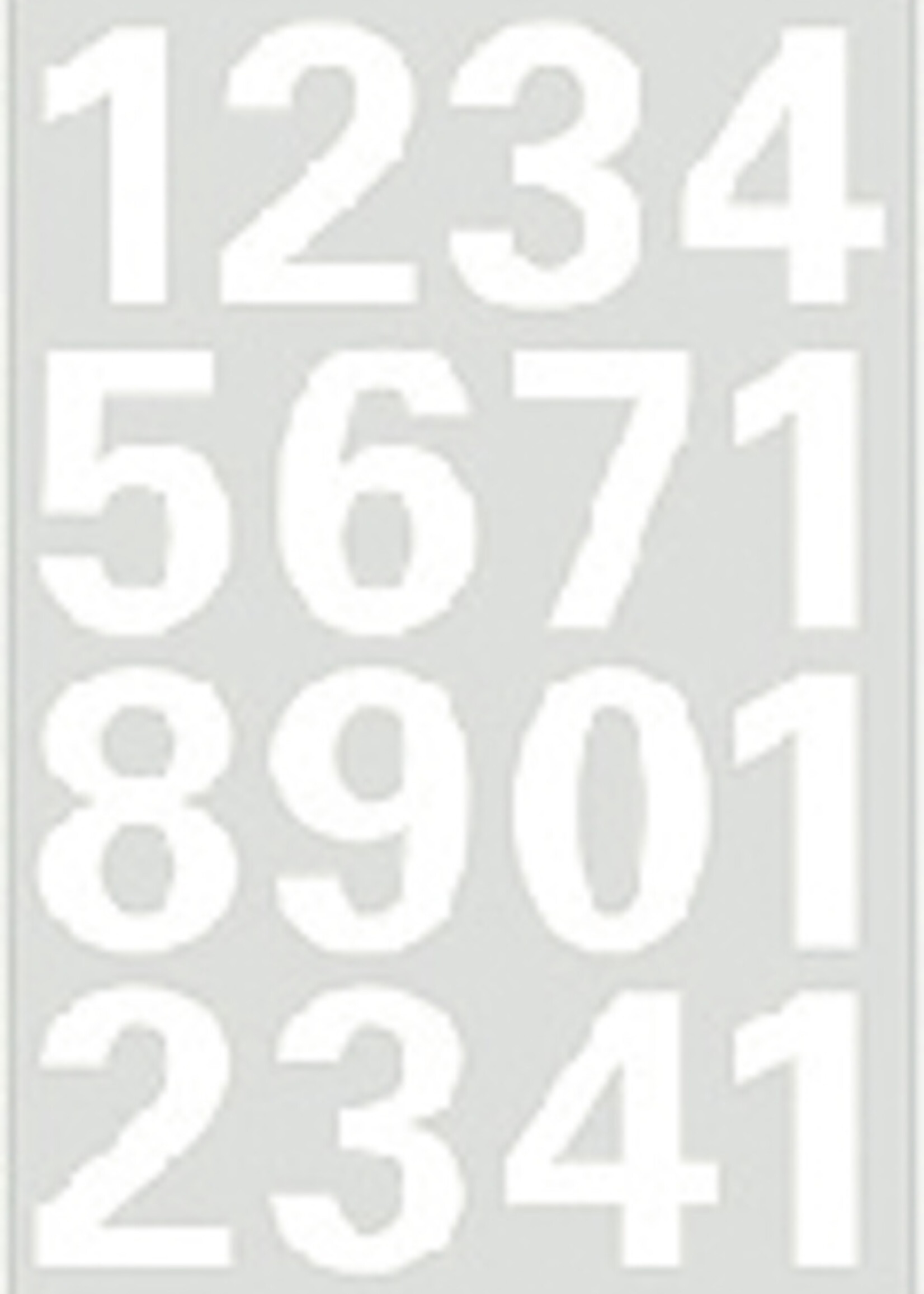 Herma Herma ETIKET 4170 GETAL 0-9 WT 2VEL