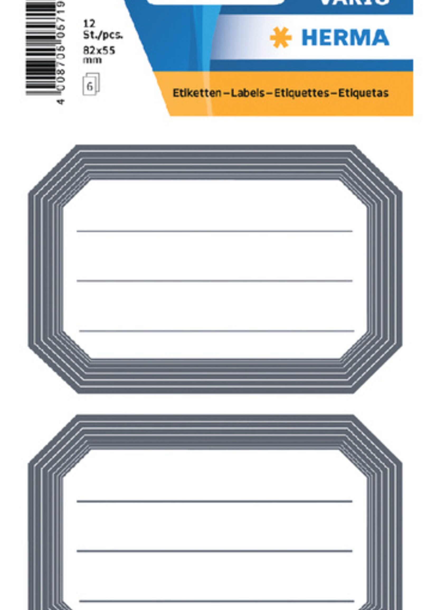 Herma Herma ETIKET 5719 82X55 GS/WT 12STKS